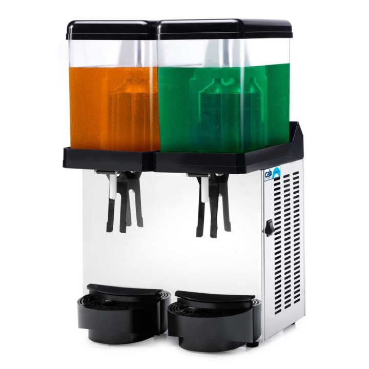 KOUDE DRANKDISPENSER 2 x 12 L GZIPPY 2 CAB ITALY