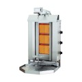 GYROS GRILL DE GAZ MOTEUR AU-DESSUS 3 ZONES DE CHAUFFAGE
