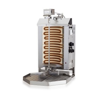 GYROS GRILL ELECTRIQUE MOTEUR AU-DESSUS 4 ZONES DE CHAUFFAGE