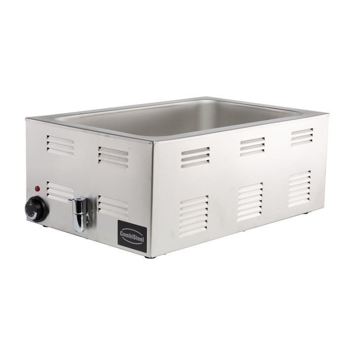 BAIN-MARIE AVEC ROBINET DE VIDANGE