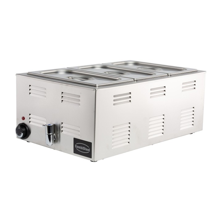 BAIN-MARIE AVEC ROBINET DE VIDANGE