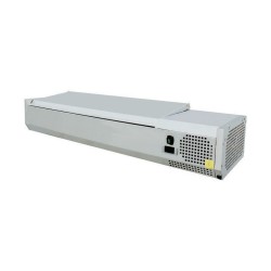 SALADETTE REFRIGEREE 9 x GN 1/3, AVEC COUVERCLE, L 2000 MM FV20T13 SKYRAINBOW