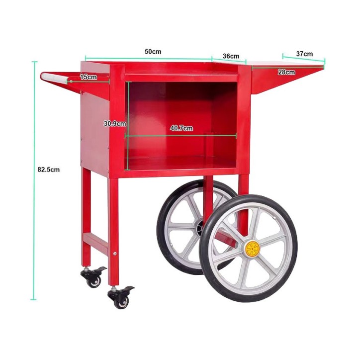 APPAREIL POPCORN INCLUS ROULETTES