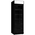 RÉFRIGÉRATEUR 1 PORTE EN VERRE NOIR