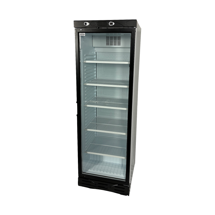RÉFRIGÉRATEUR 1 PORTE EN VERRE 382L