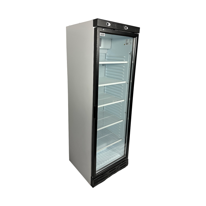 RÉFRIGÉRATEUR 1 PORTE EN VERRE 382L