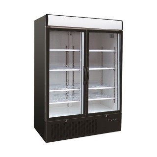 RÉFRIGÉRATEUR 2 PORTES EN VERRE