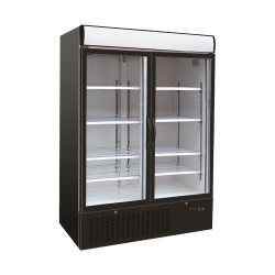 RÉFRIGÉRATEUR 2 PORTES EN VERRE