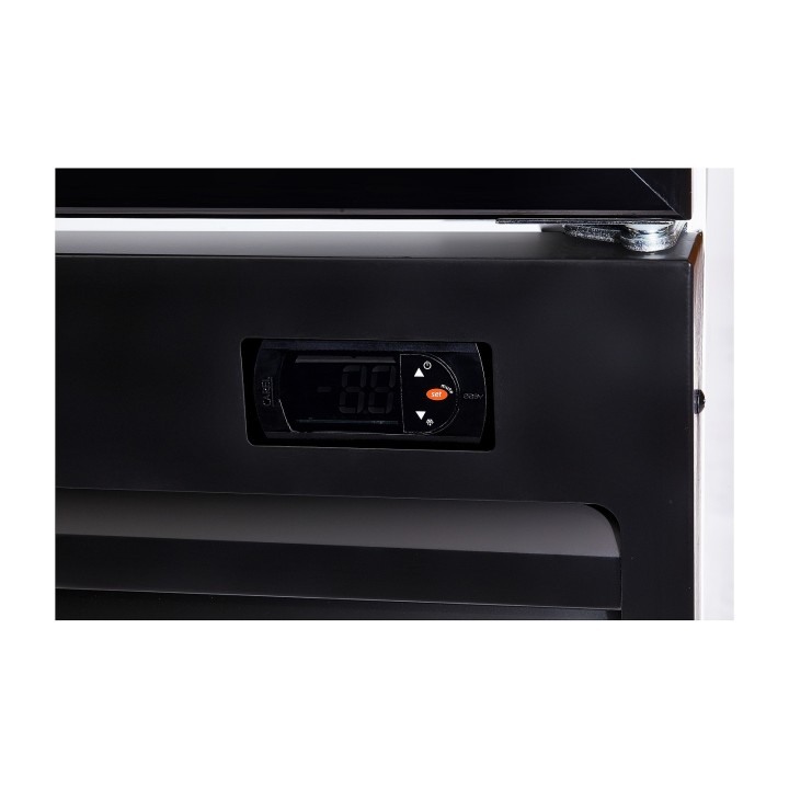 RÉFRIGÉRATEUR 2 PORTES EN VERRE BEZ-750 GD