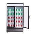 RÉFRIGÉRATEUR 2 PORTES EN VERRE BEZ-750 GD