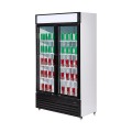 RÉFRIGÉRATEUR 2 PORTES EN VERRE BEZ-750 GD