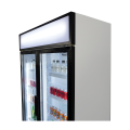 RÉFRIGÉRATEUR 2 PORTES EN VERRE FCU-750