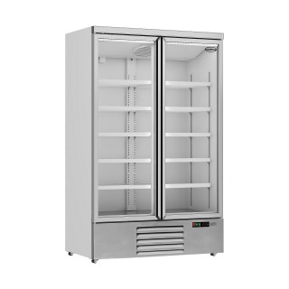 RÉFRIGÉRATEUR 2 PORTES EN VERRE JDE-1000R