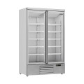 RÉFRIGÉRATEUR 2 PORTES EN VERRE JDE-1000R