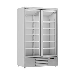 RÉFRIGÉRATEUR 2 PORTES EN VERRE JDE-1000R