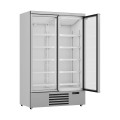 RÉFRIGÉRATEUR 2 PORTES EN VERRE JDE-1000R