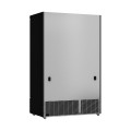 RÉFRIGÉRATEUR 2 PORTES EN VERRE NOIR JDE-1000R BL