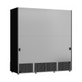 RÉFRIGÉRATEUR 3 PORTES EN VERRE NOIR JDE-1530R BL