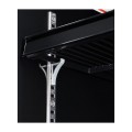 RÉFRIGÉRATEUR 3 PORTES EN VERRE NOIR JDE-1530R BL