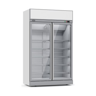 RÉFRIGÉRATEUR 2 PORTES EN VERRE INS-1000R