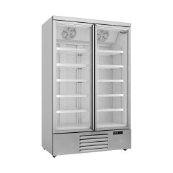 CONGÉLATEUR 2 PORTES EN VERRE JDE-1000F