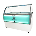 VITRINE À CREME GLACÉE CURACAO 10X5 LTR