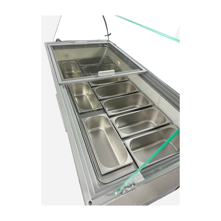 VITRINE À CREME GLACÉE TENERIFE 10X5 LTR