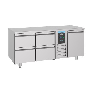 700 TABLE RÉFRIGÉRÉE 1 PORTE ET 4 TIROIRS MONOBLOCK ENERGY LINE