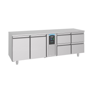 700 TABLE RÉFRIGÉRÉE 2 PORTES ET 4 TIROIRS MONOBLOCK ENERGY LINE