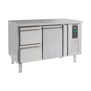 700 TABLE RÉFRIGÉRÉE 1 PORTE ET 2 TIROIRS