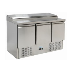 FRIGO SALADETTE, 3 PORTES, AVEC STRUCTURE 8 X GN 1/6 FMET1003EN FORCOLD