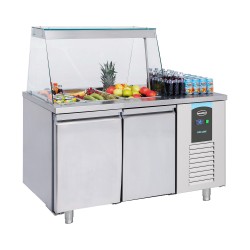 SALADETTE 2 PORTES 3x 1/1GN RÉCIPIENT