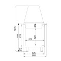 SALADETTE 3 PORTES 4x 1/1GN RÉCIPIENT