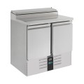 SALADETTE RÉFRIGÉRÉE 2 PORTES 5x1/6GN RÉCIPIENT