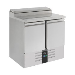 SALADETTE RÉFRIGÉRÉE 2 PORTES 5x1/6GN RÉCIPIENT