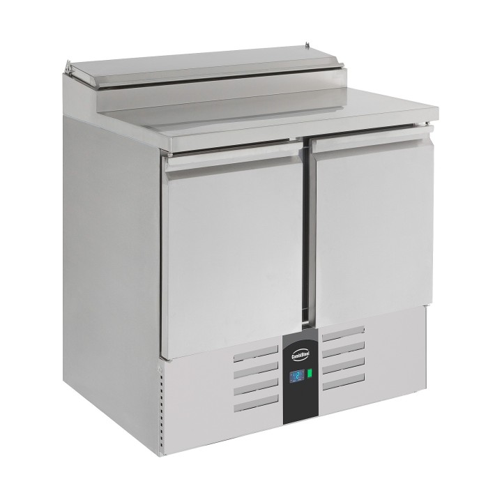 SALADETTE RÉFRIGÉRÉE 2 PORTES 5x1/6GN RÉCIPIENT
