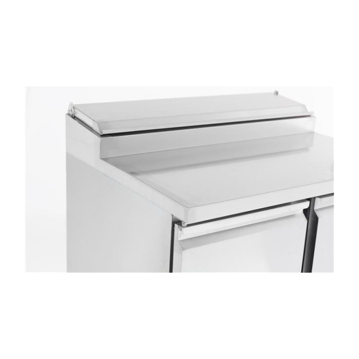 SALADETTE RÉFRIGÉRÉE 2 PORTES 5x1/6GN RÉCIPIENT