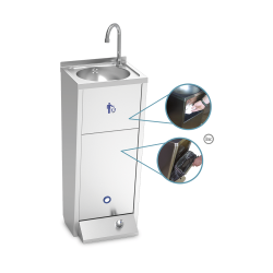 VRIJSTAANDE HANDWASSER XS - HEET EN KOUD WATER HLMP1 FRICOSMOS