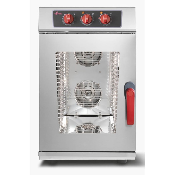 ELECTRISCHE COMBI OVEN - 10 X GN 1/1 - MECANISCHE BEDIENING WR10M VENIX