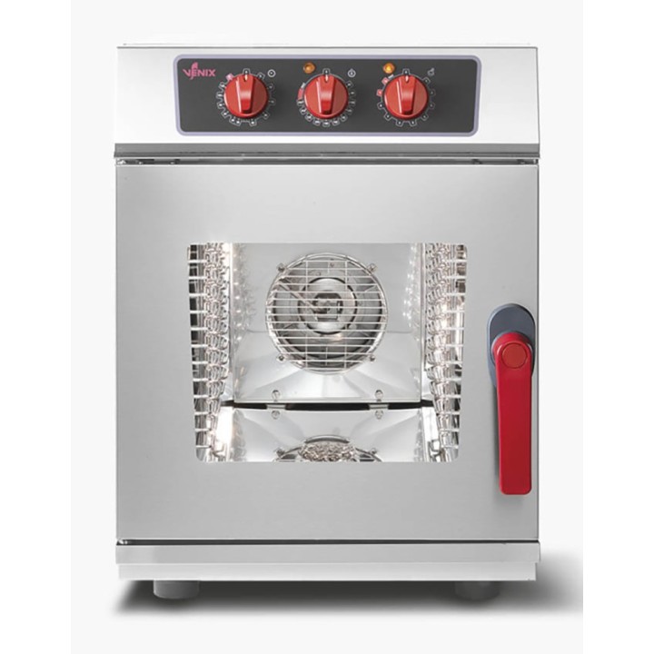 FOUR COMBI ELECTRIQUE - 6 X GN 1/1 - COMMANDES MECANIQUES WR06M VENIX