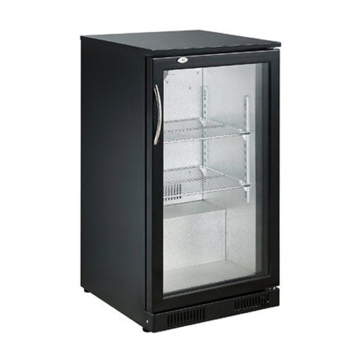 ARRIÈRE BAR RÉFRIGÉRÉE NOIR 1 PORTE