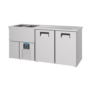 REFROIDISSEUR DE BIÈRE 2 PORTES 2L