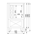 REFROIDISSEUR À VENTILATION 7x 1/1GN