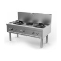 FOURNEAU WOK GAZ, 3 BRULEURS, L 1530 MM YWK321
