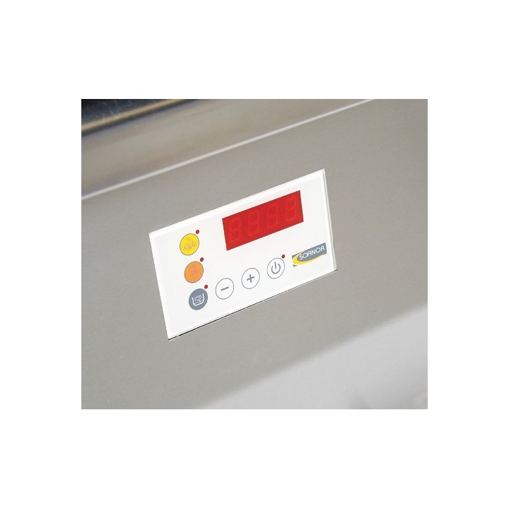 FRITEUSE GAZ HAUT RENDEMENT, CUVE RONDE 1 x 18 L, ELECTRONIQUE RFGS1 SOFINOR