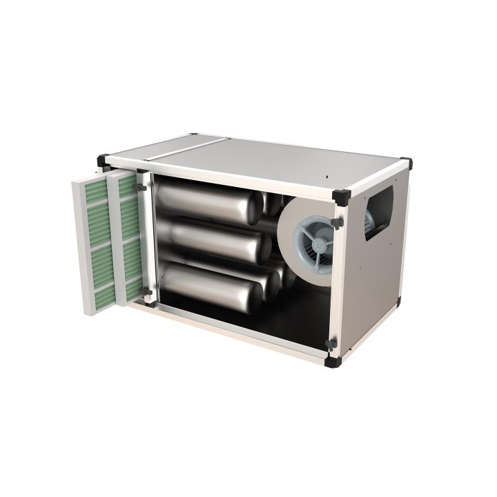 CAISSON DE VENTILATION A CHARBON ACTIF, 3250 M³/H JFTBK325