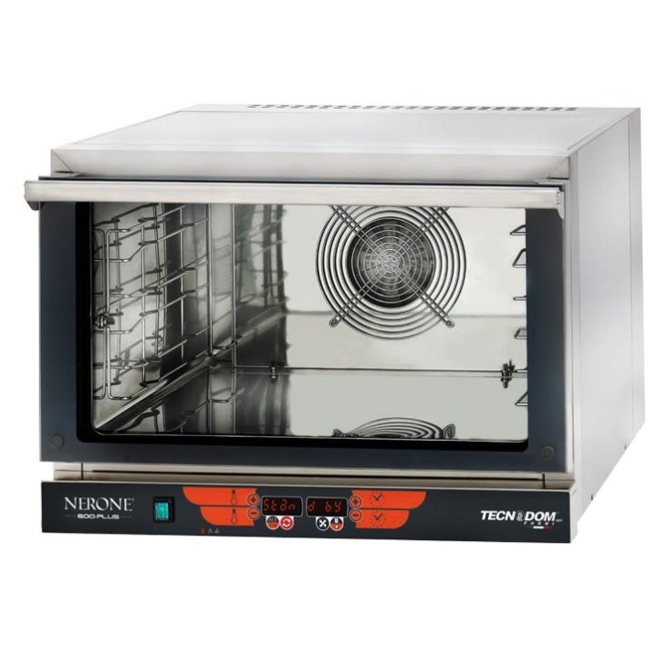 ELECTRISCHE CONVECTIEOVEN MET BEVOCHTIGER - 3 X 600 X 400 MM - DIGITALE BEDIENING WATEC96RHD+ TECNODOM