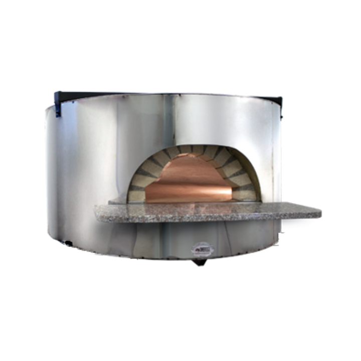 HOUTSTOOKTE PIZZA OVEN - MAX 15 PIZZA'S Ø 300 MM - GEMONTEERD VBASE80167 AMBROGI FORNI