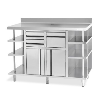 MEUBEL VOOR KOFFIEMACHINE, L 1500 MM AMCAF1500 INFRICO