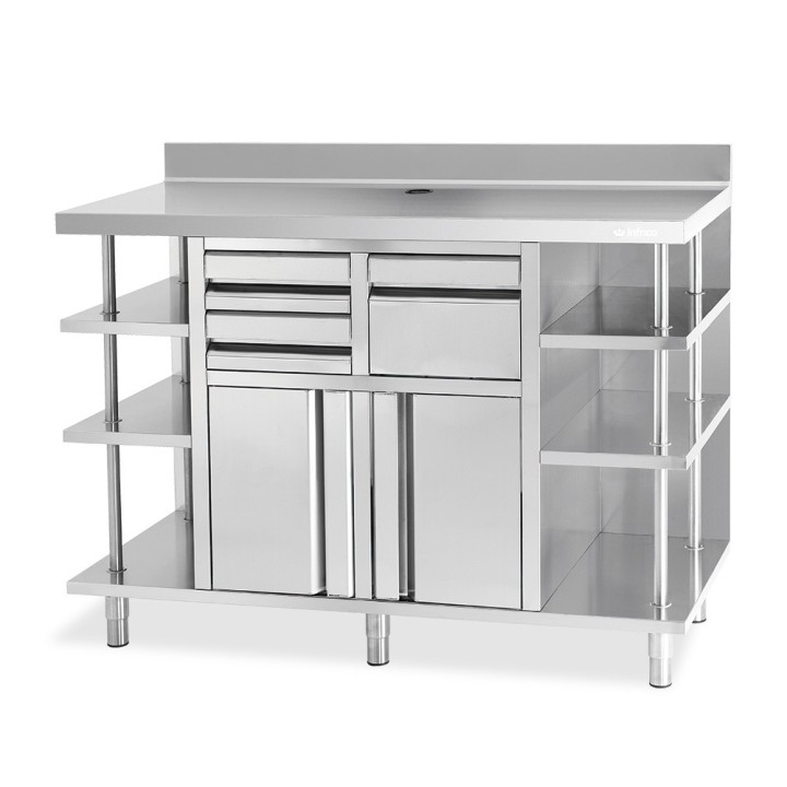 MEUBEL VOOR KOFFIEMACHINE, L 1500 MM AMCAF1500 INFRICO